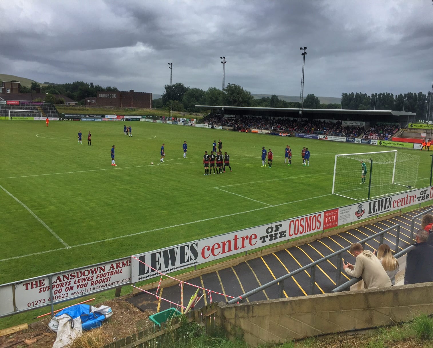 Rooks put up an impressive display against The Blues