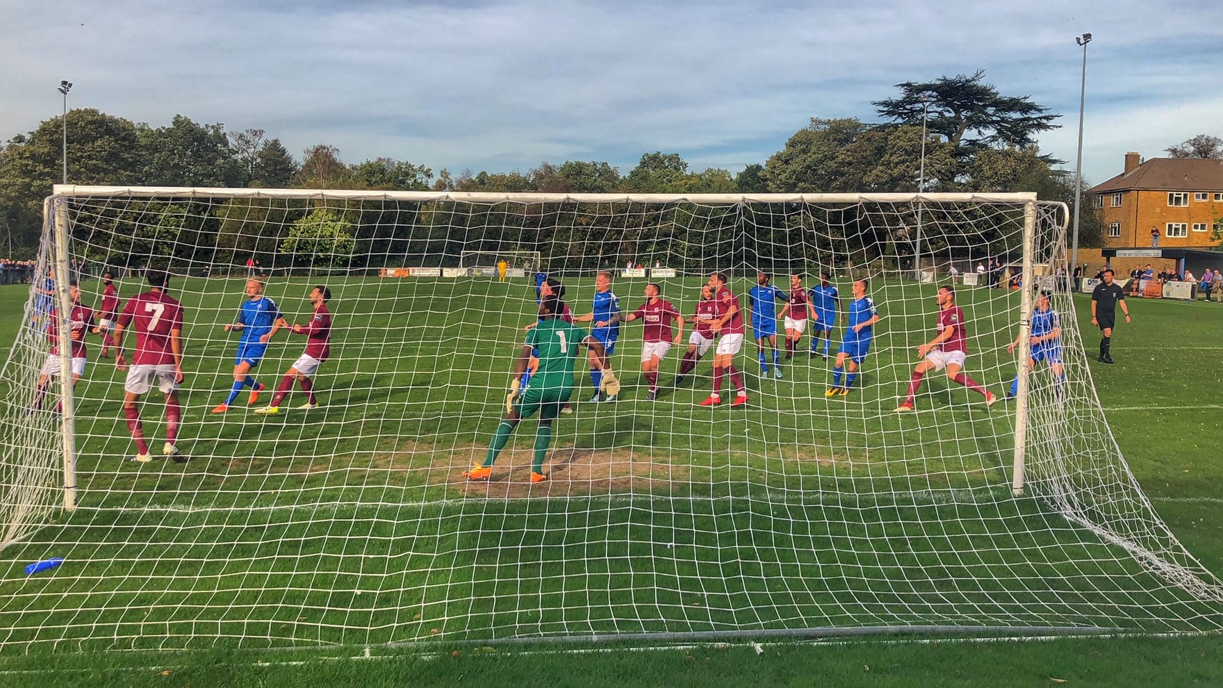 Rooks drop points at Potters Bar Town in a battle against the conditions