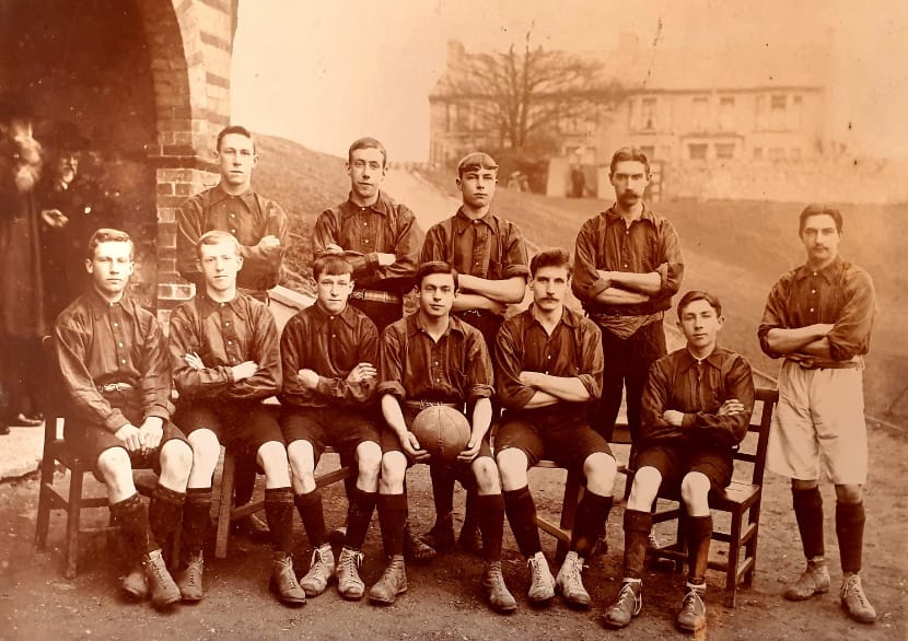 Image of one of the earliest Lewes FC teams