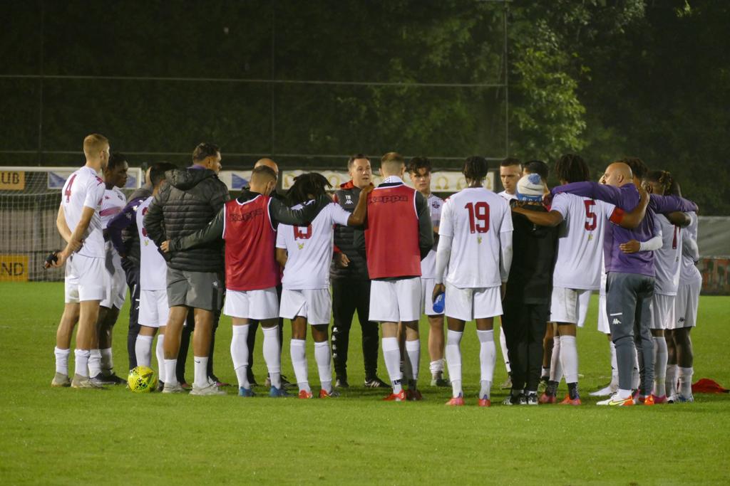 Three goals and three points at Merstham