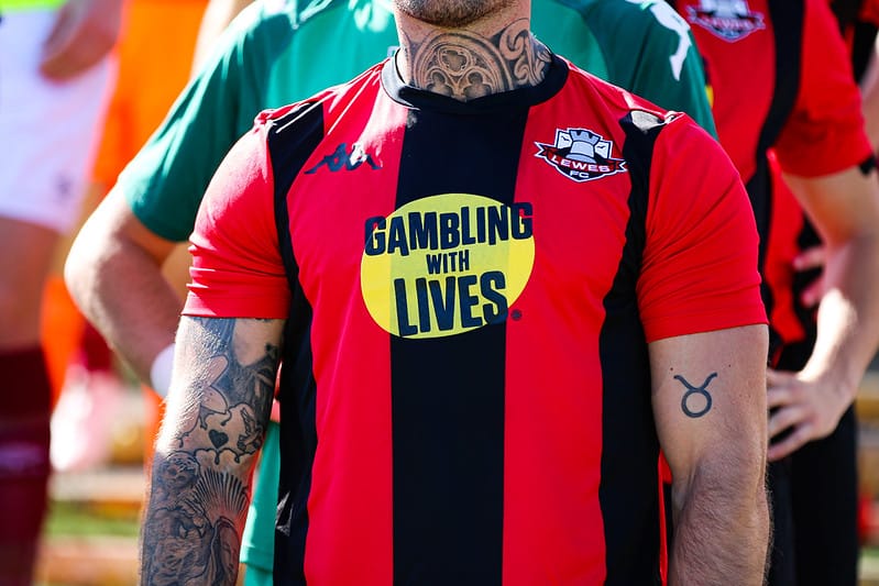 Lewes FC and Gambling with Lives launch gambling education programme