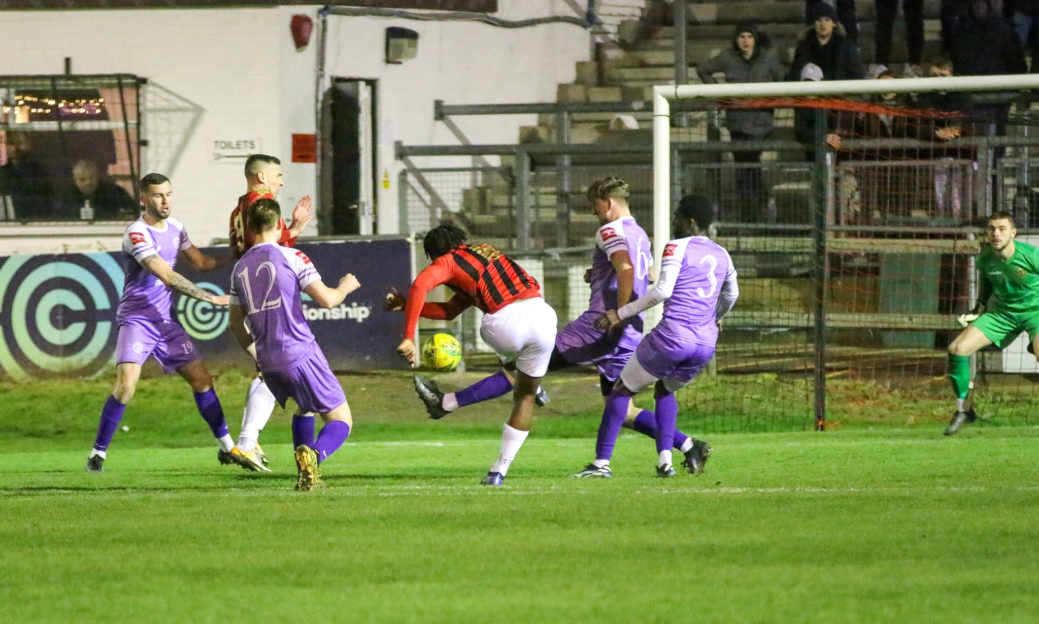 One clean sheet, two goals, three points versus Cray Wanderers