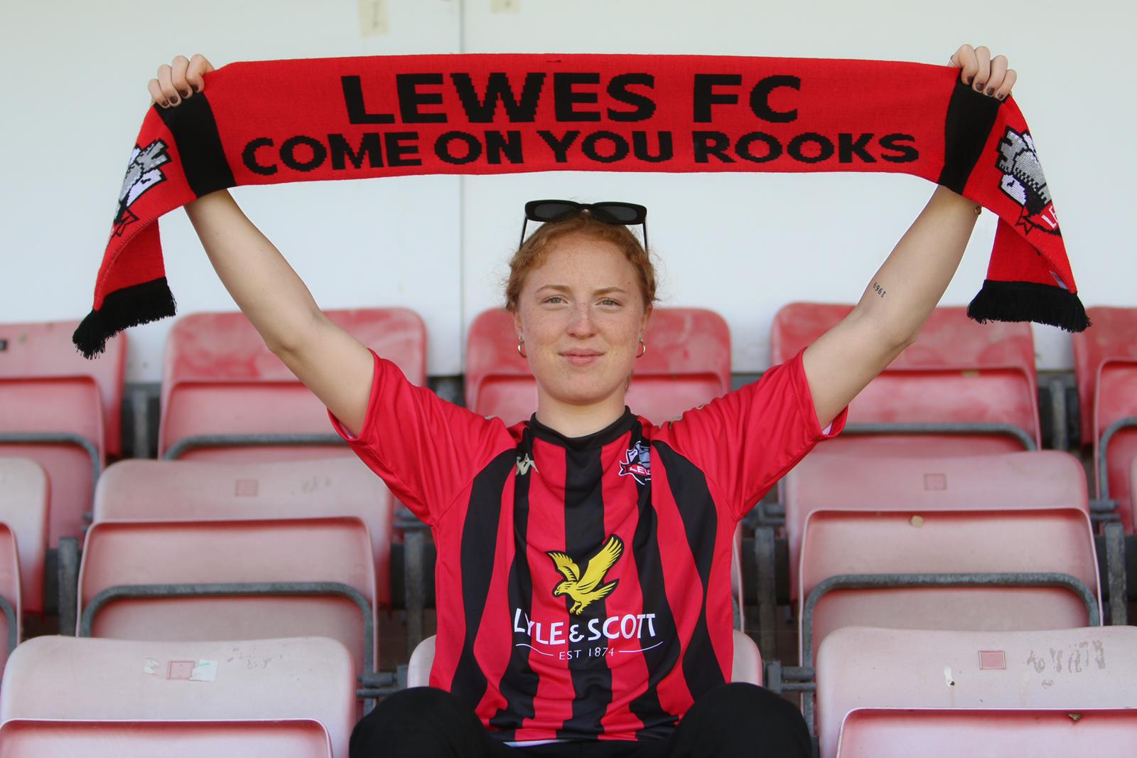 Emily Kraft arrives at The Dripping Pan