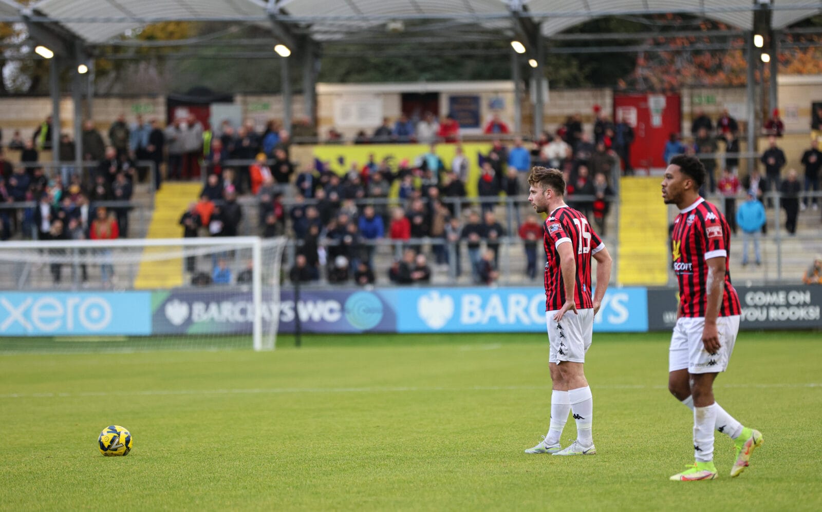 Two teams going for it at Haringey Borough – Russell