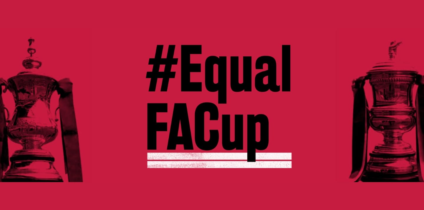 Players call for #EqualFACup ahead of QF clash