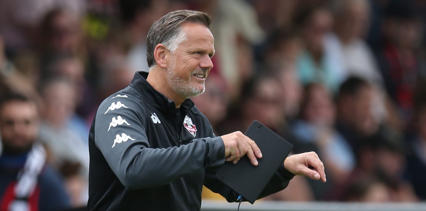 Booth: “We play to be organised”