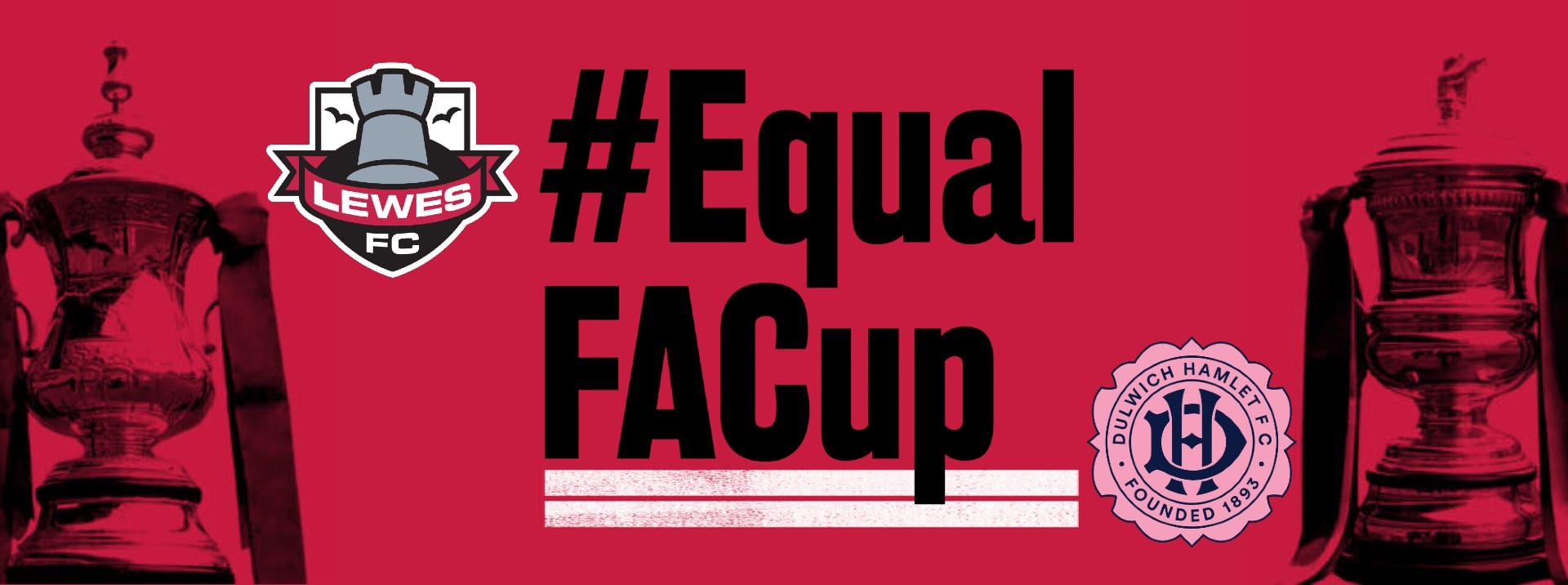 Lewes FC and Dulwich Hamlet unite for Equal FA Cup prize money