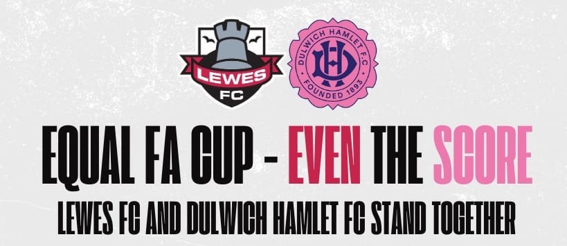 Equal FA Cup – It’s time to Even The Score