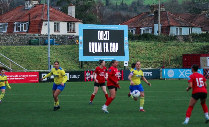 Lewes Community Football Club — Scoreboard Advertising