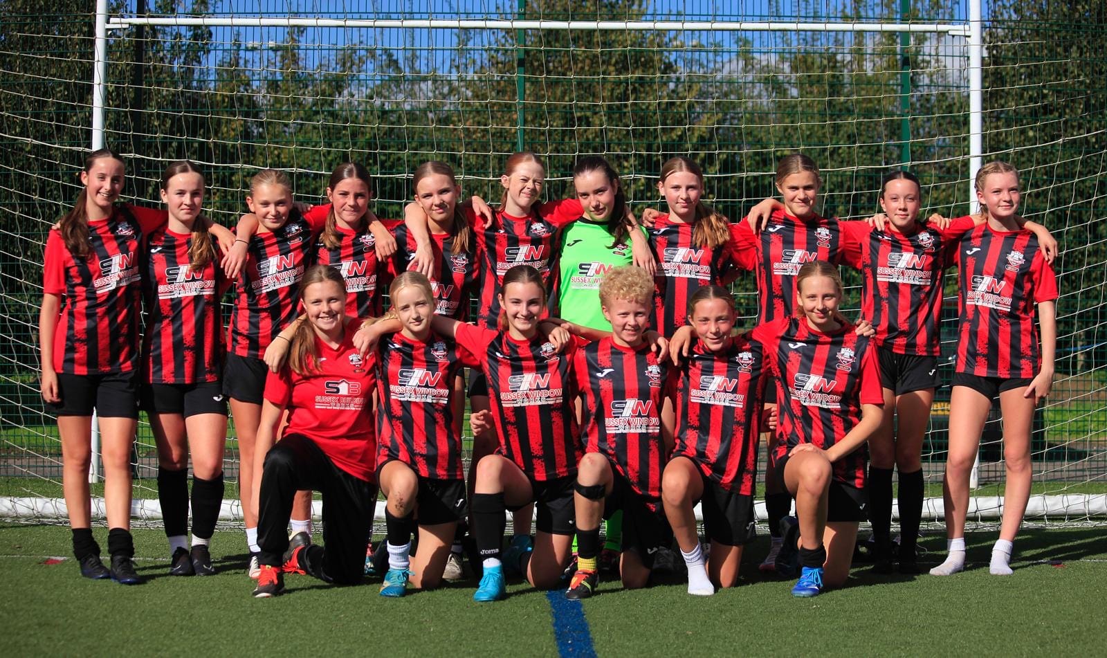 Lewes FC Select Under 13 Girls crowned national champions