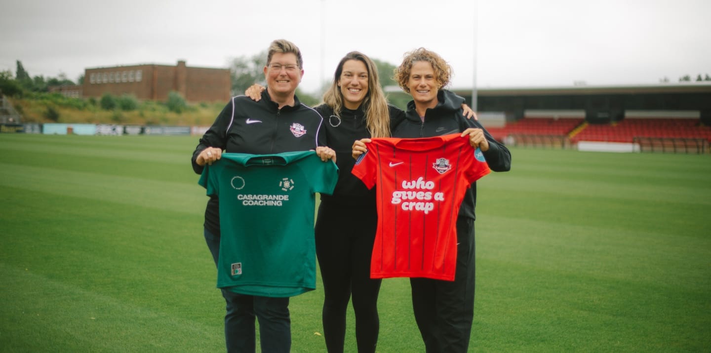 Lewes Join Ivi Casagrande’s Coaching Programme to Support Women’s Football from the Ground Up